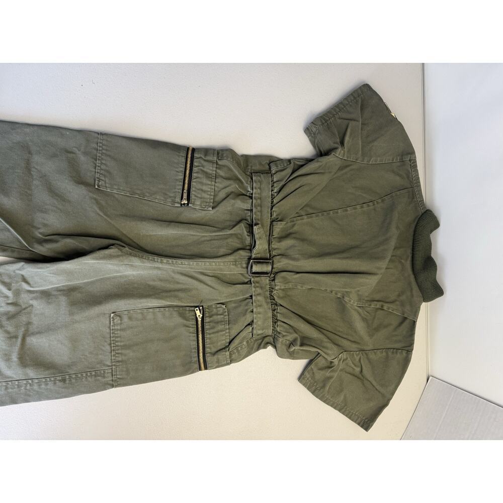 Vintage Pierre Bonée Kids Air Force Flight Suits, Green and Blue Lot of 2 - Picture 11 of 16